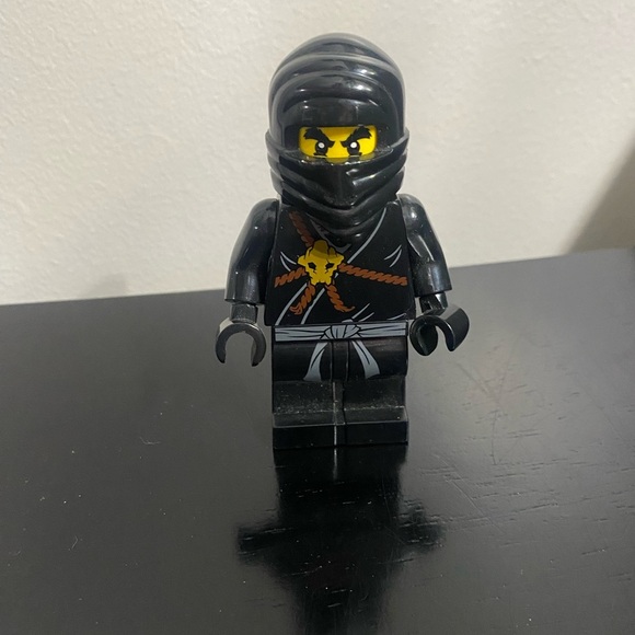 Lego Other - Lego Ninja Warrior Ink Pen Figure Black 4.25" Works